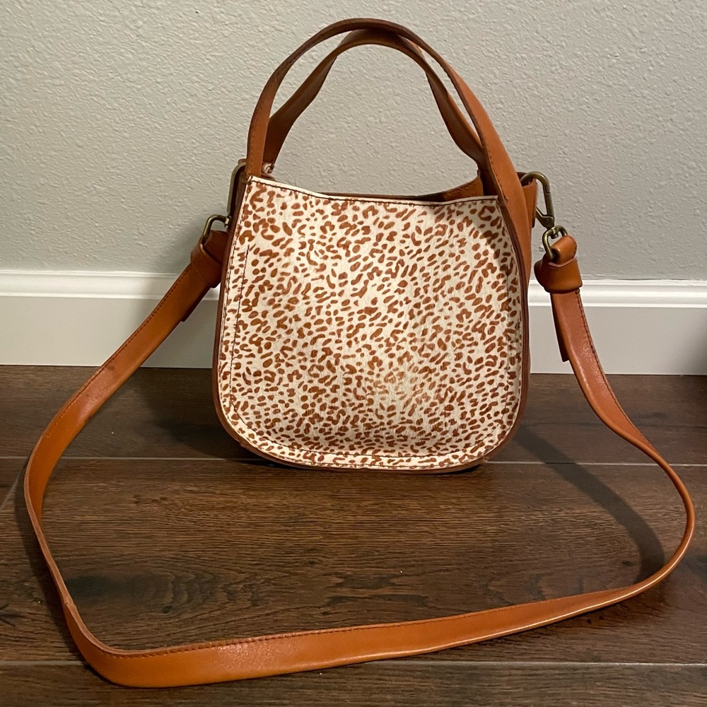 Madewell Sydney Crossbody Bag in Spotted Calf